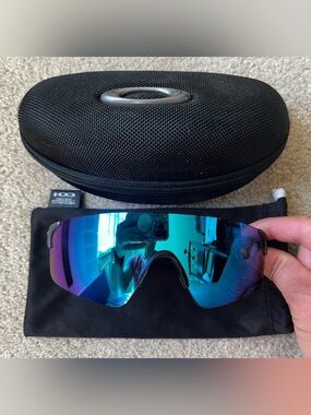 Oakley Prizm EV Zero Sunglasses w/Sapphire Blue Lenses - Flawless Condition!